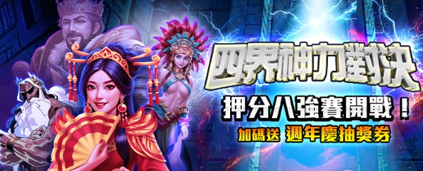 A battle of divine powers from the four realms